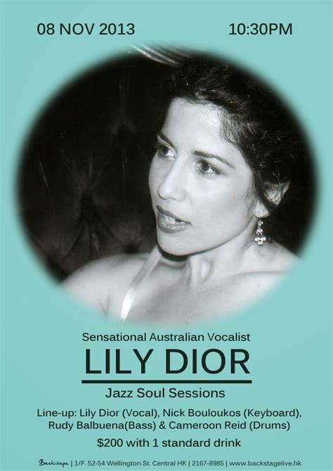 lily dior australian jazz.